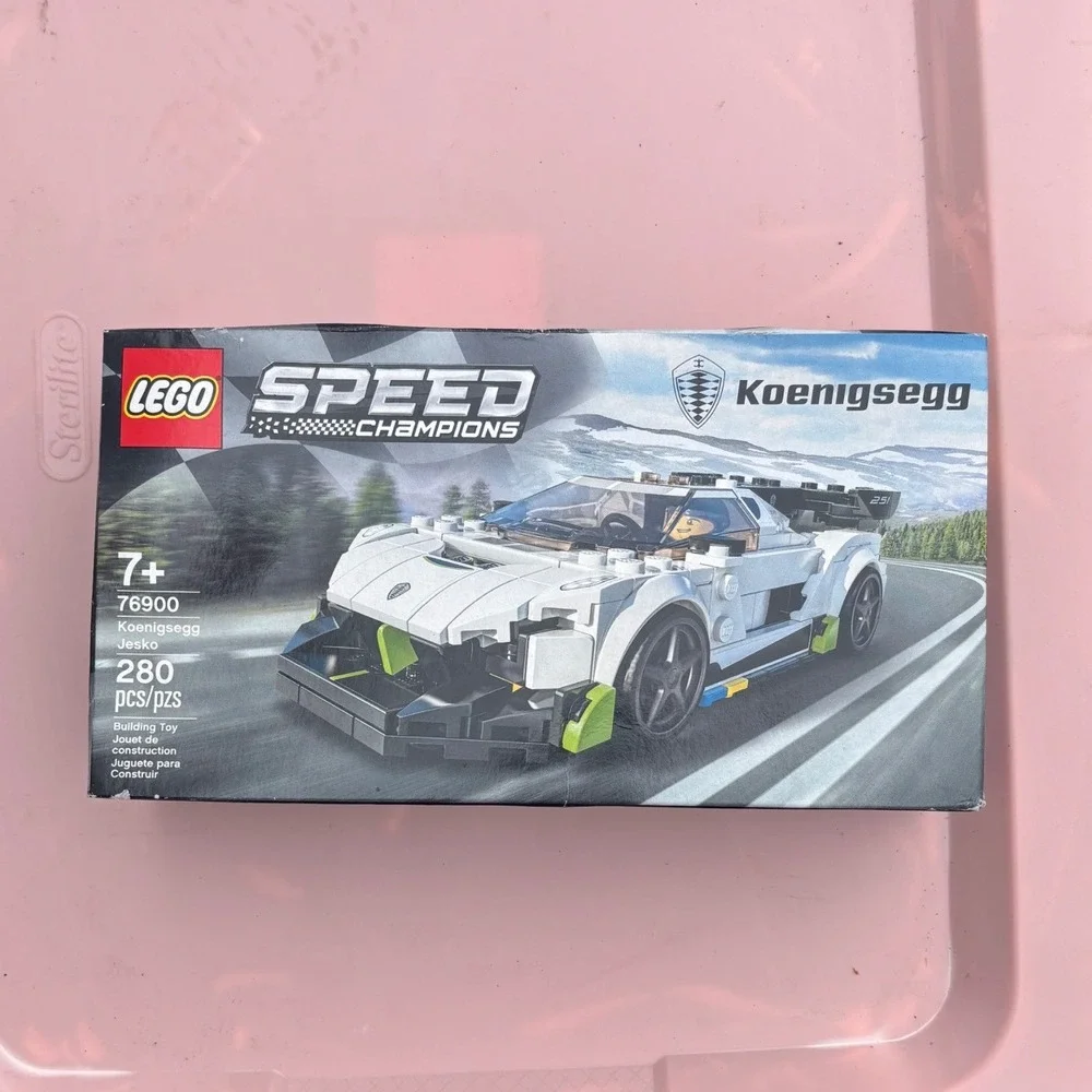 LEGO‎ Speed Champions Koenigsegg Jesko 76900 Building Toy Set New Sealed - Picture 2 of 3